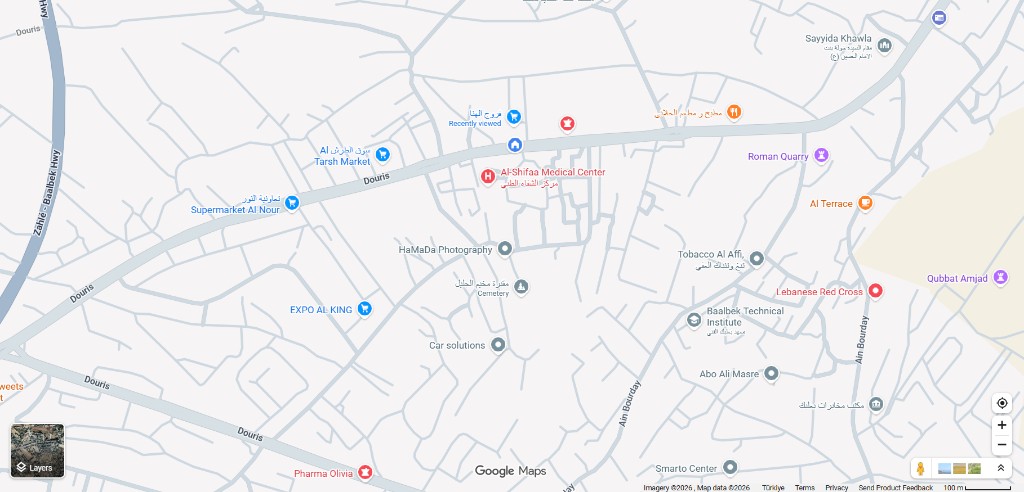 Tap to open venue location in Google Maps
